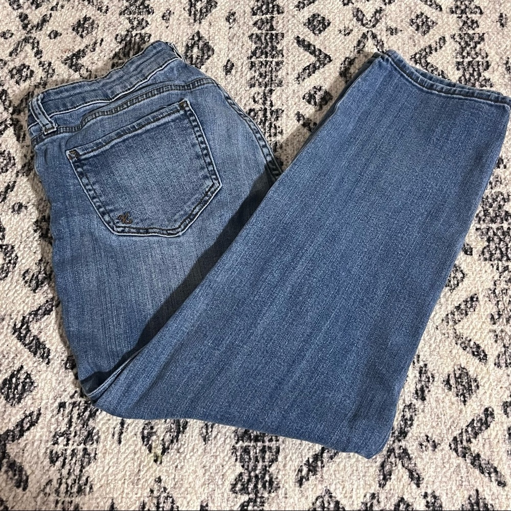 Kut from the Kloth straight leg size 10 with minor distressing